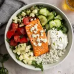 Mediterranean Salmon Bowl