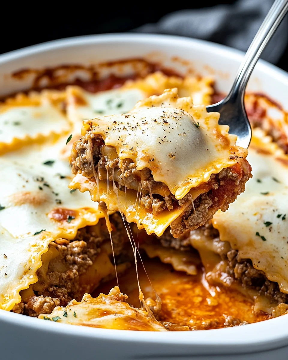 Million Dollar Ravioli Casserole