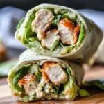 Miso Chicken Caesar Wraps