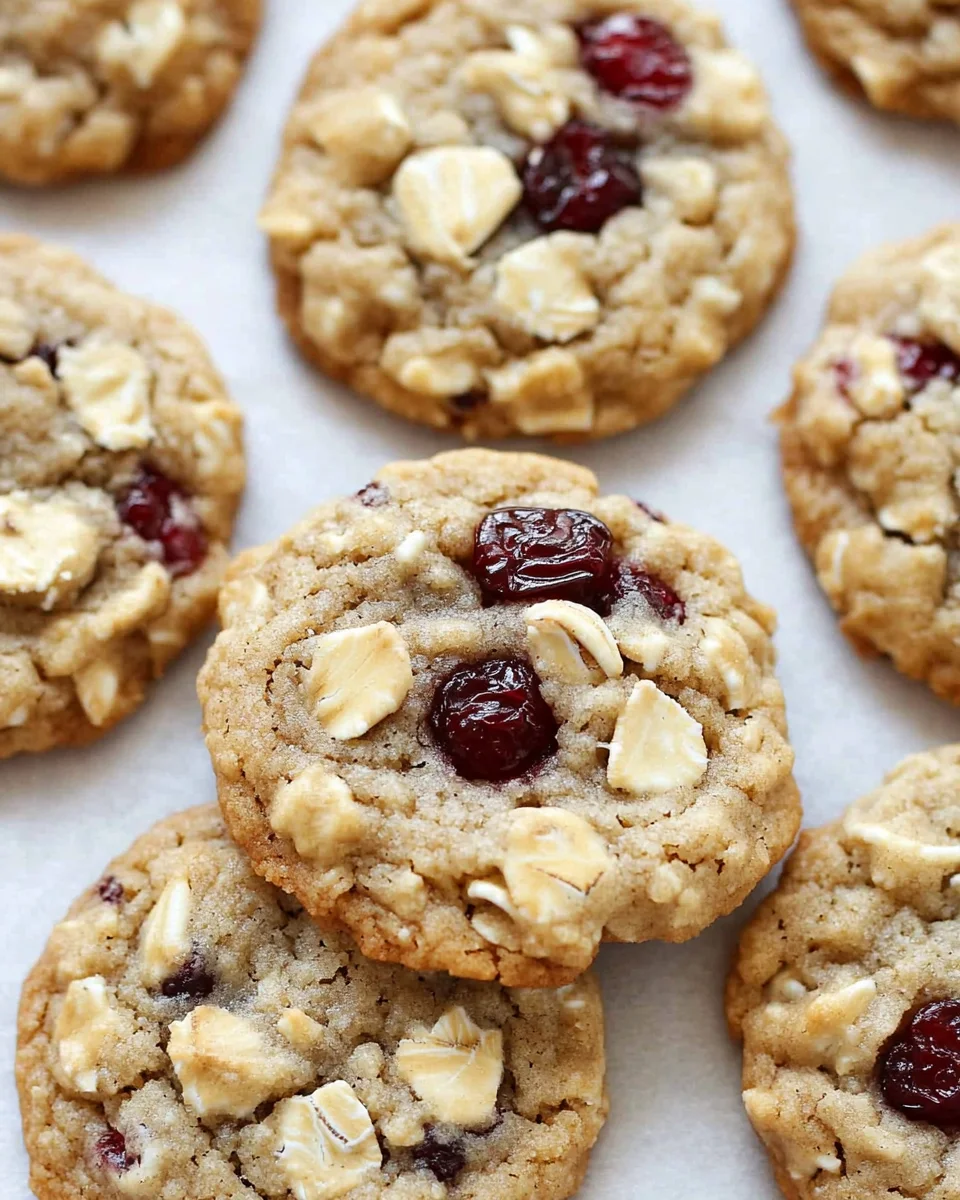 Oatmeal Cranberry Cookies