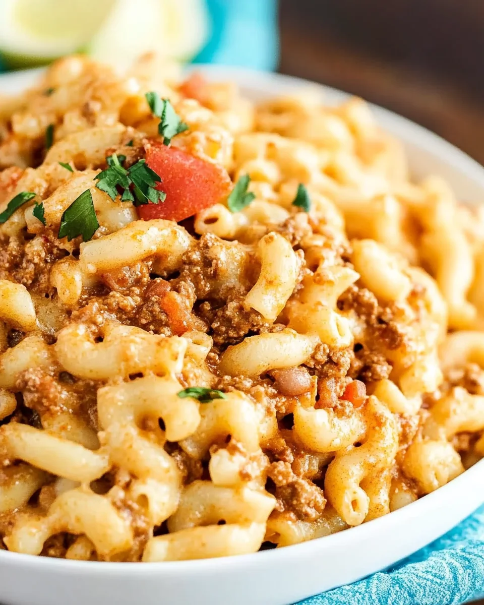 One Pot Chili Mac