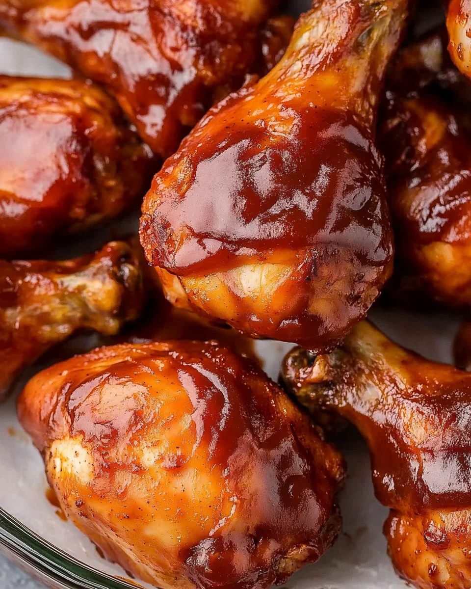 Oven Baked BBQ Chicken Drumsticks