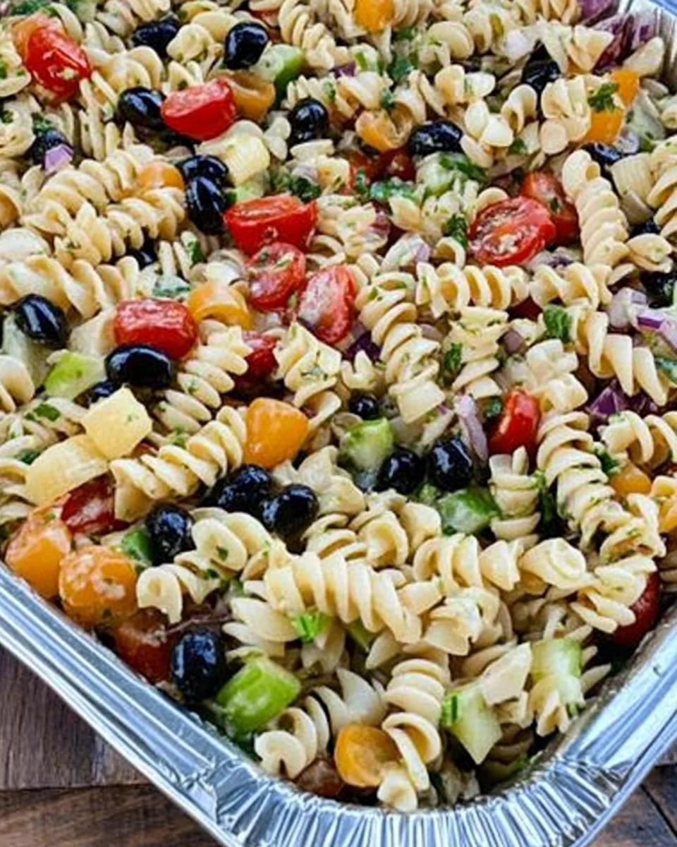 Pasta Salad For A Crowd