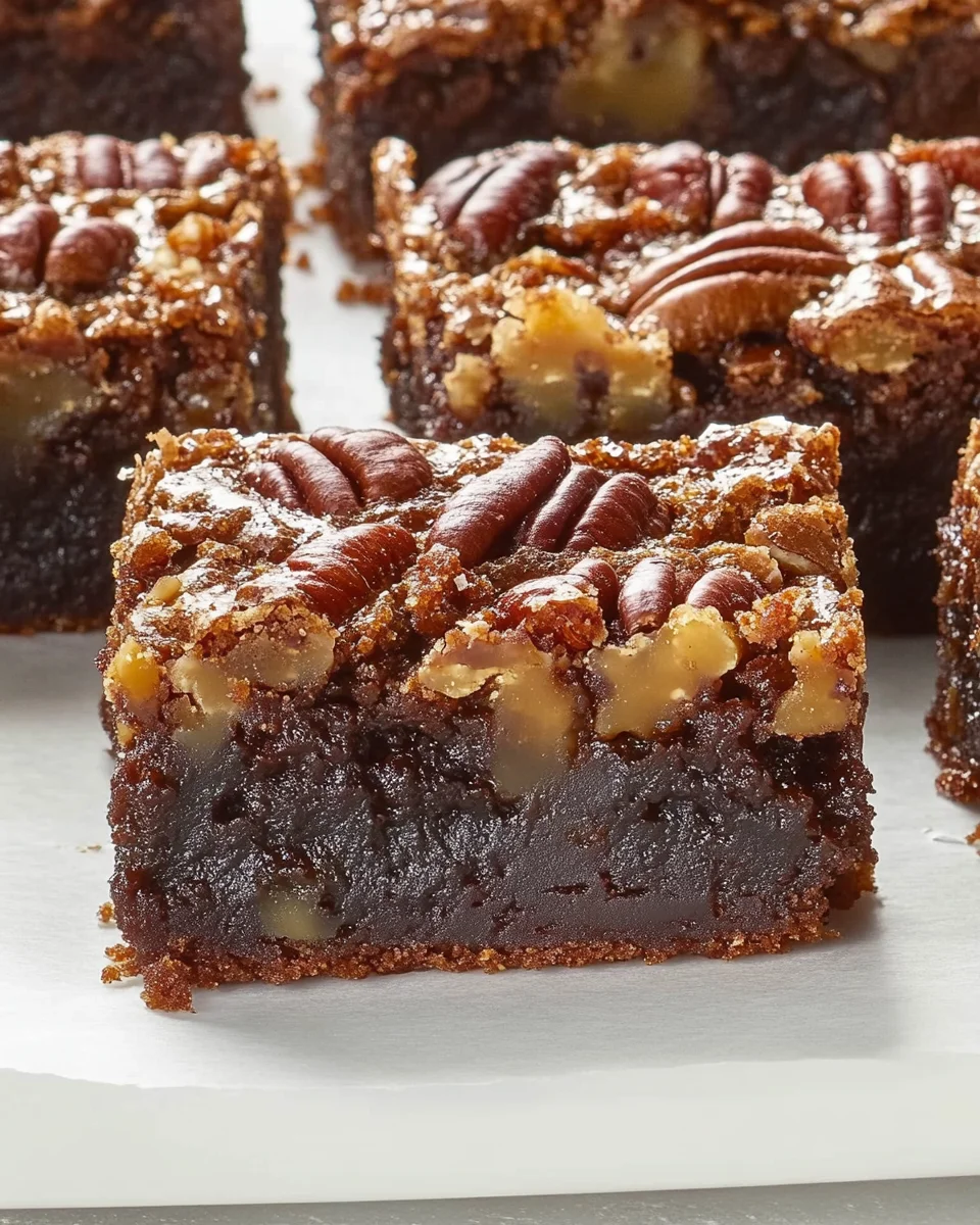 Pecan Pie Brownies