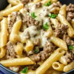 Philly Cheesesteak Pasta