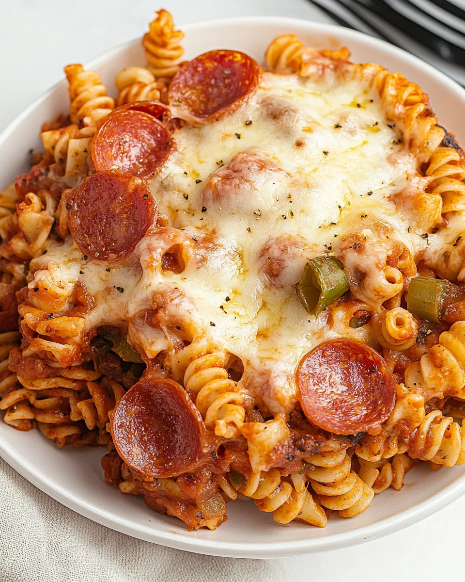 Pizza Pasta Casserole