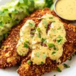 Pretzel Crusted Chicken with Honey Mustard Sauce