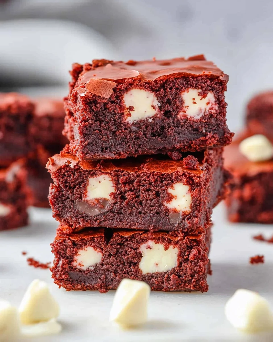 Red Velvet Brownies