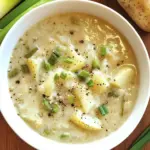 Rustic Potato Leek Soup