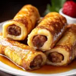 Sausage French Toast Roll-Ups