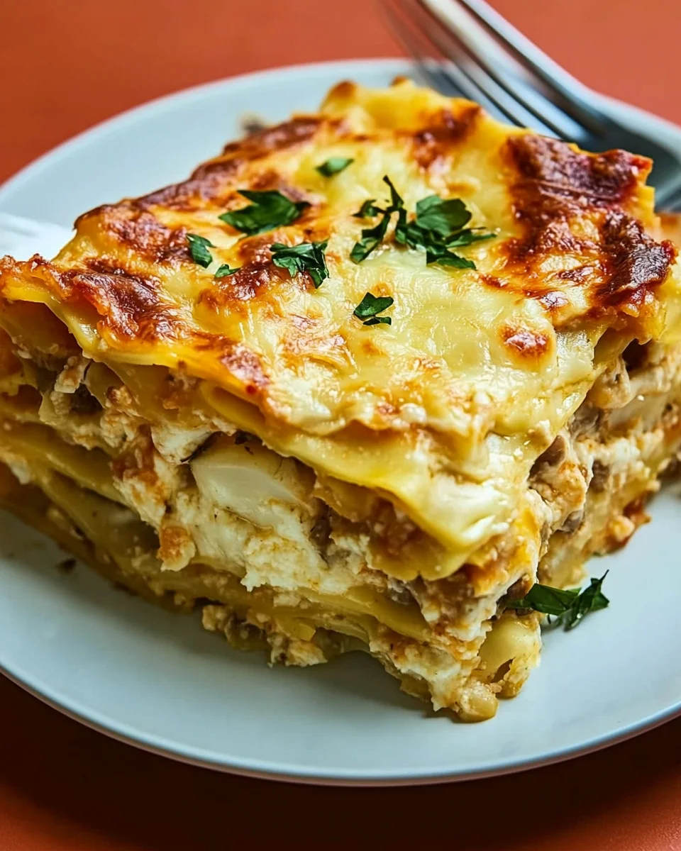 Seafood Lasagna