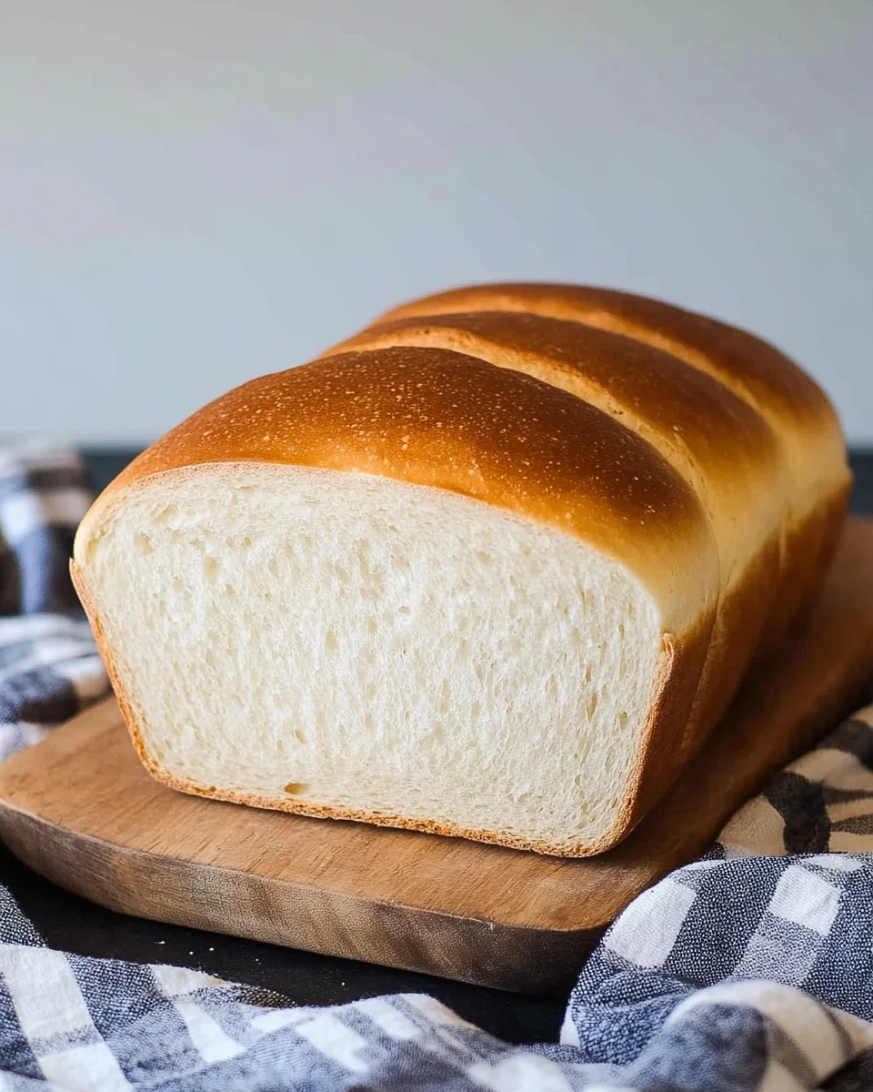 Soft Sourdough Sandwich Bread