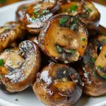 Steakhouse Garlic Butter Mushrooms