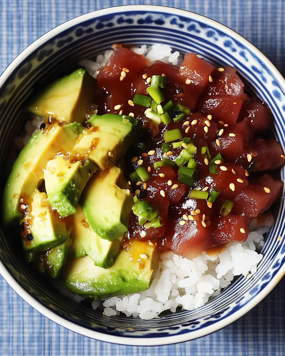 Tuna Rice Bowls