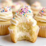 Vanilla Birthday Cupcakes