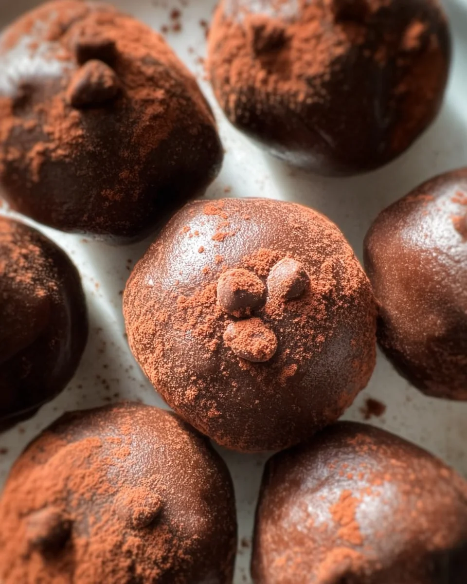 3-Ingredient No Bake Brownie Bites