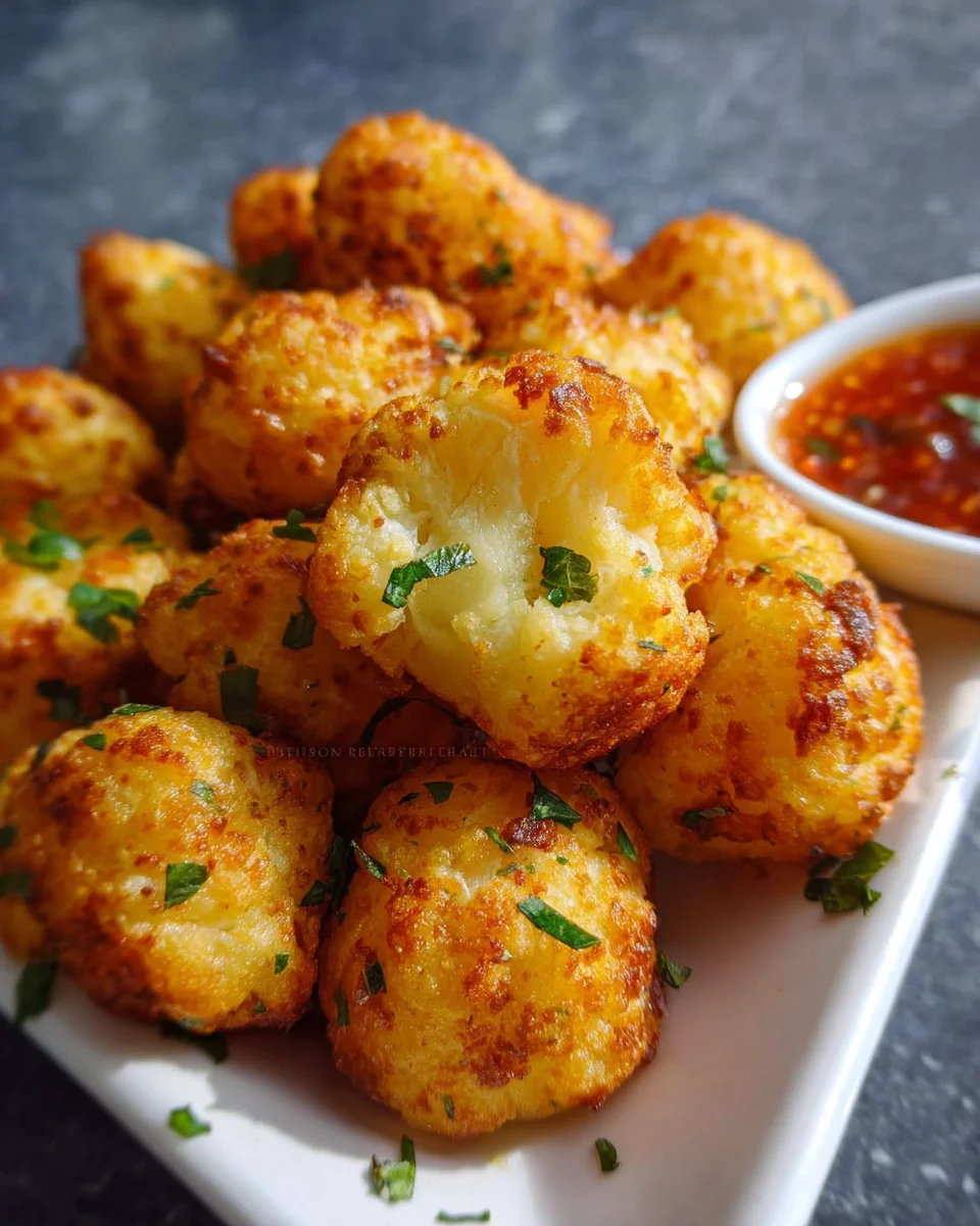 4-Ingredient Cauliflower Pops