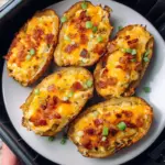 Air Fryer Twice Baked Potatoes