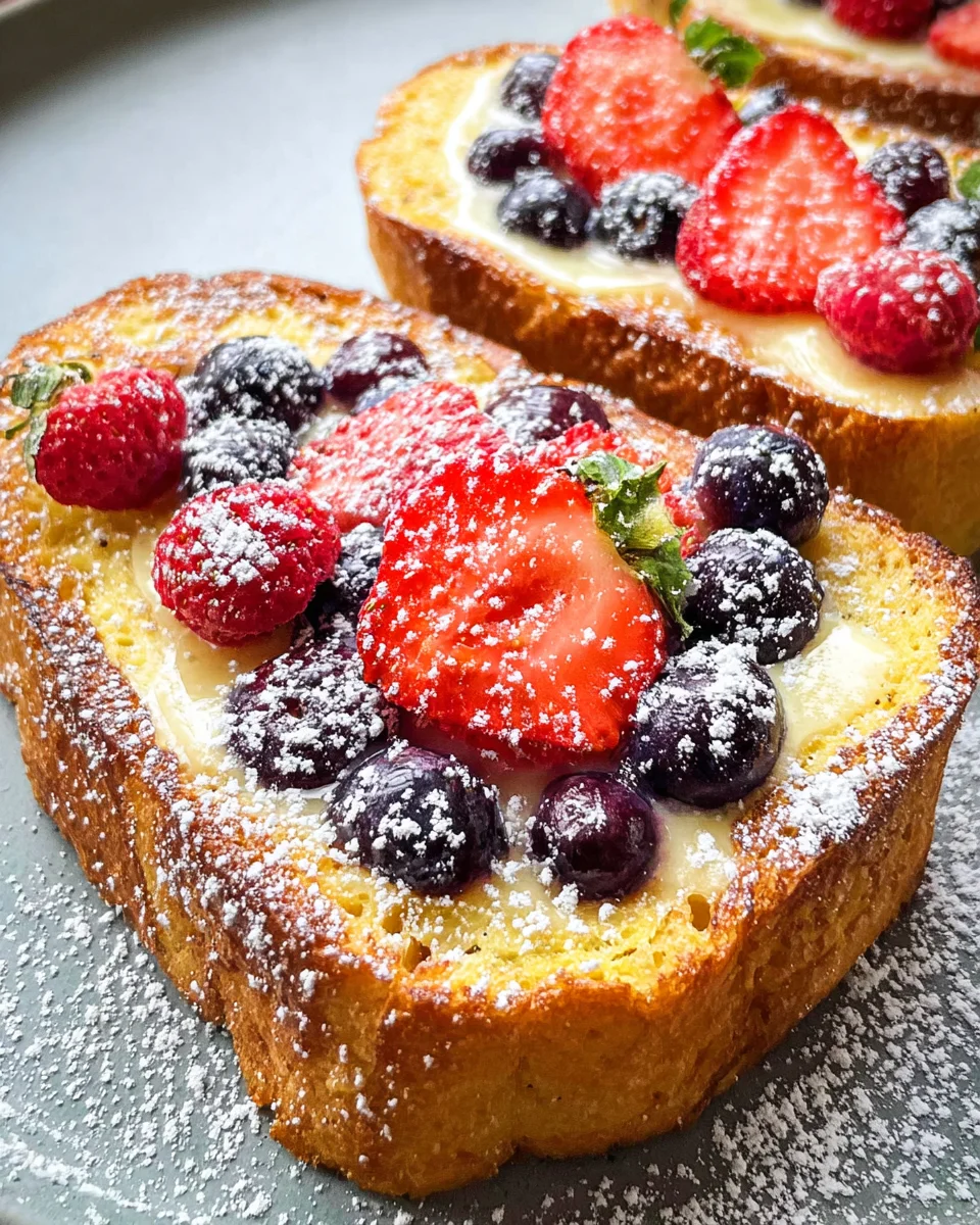 Air Fryer Yogurt Custard Toast
