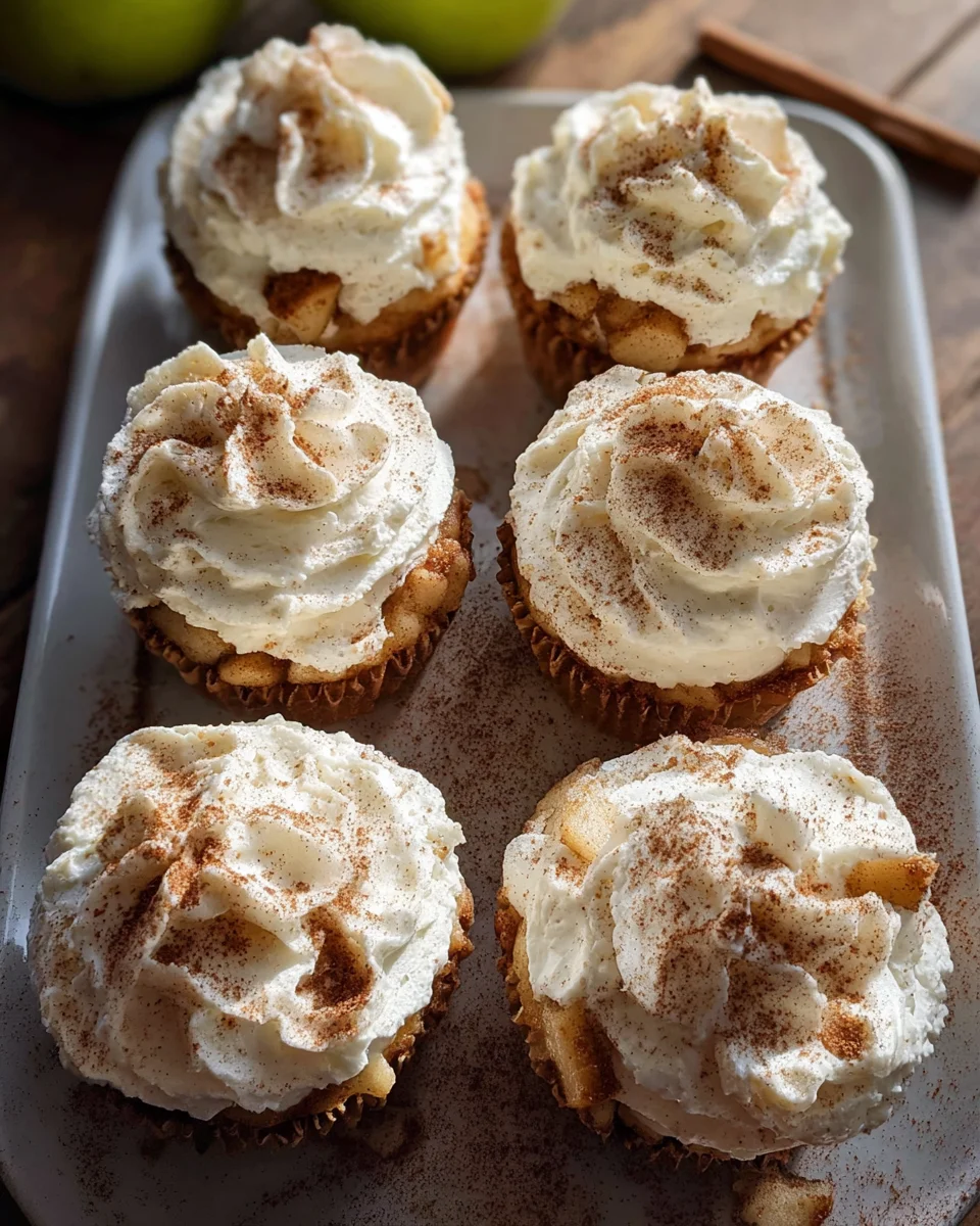 Apple Pie Cupcakes
