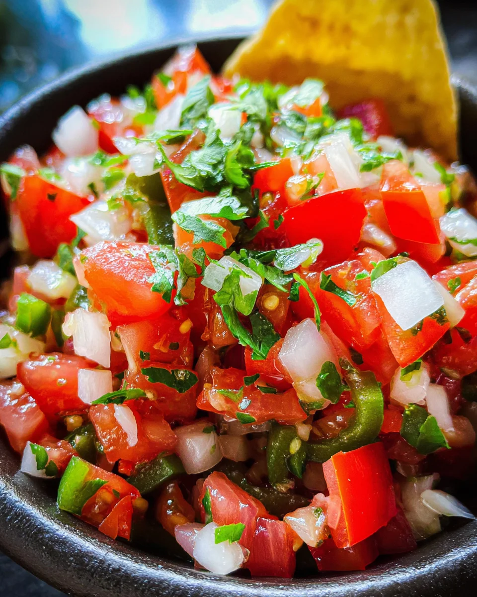 Authentic Pico de Gallo