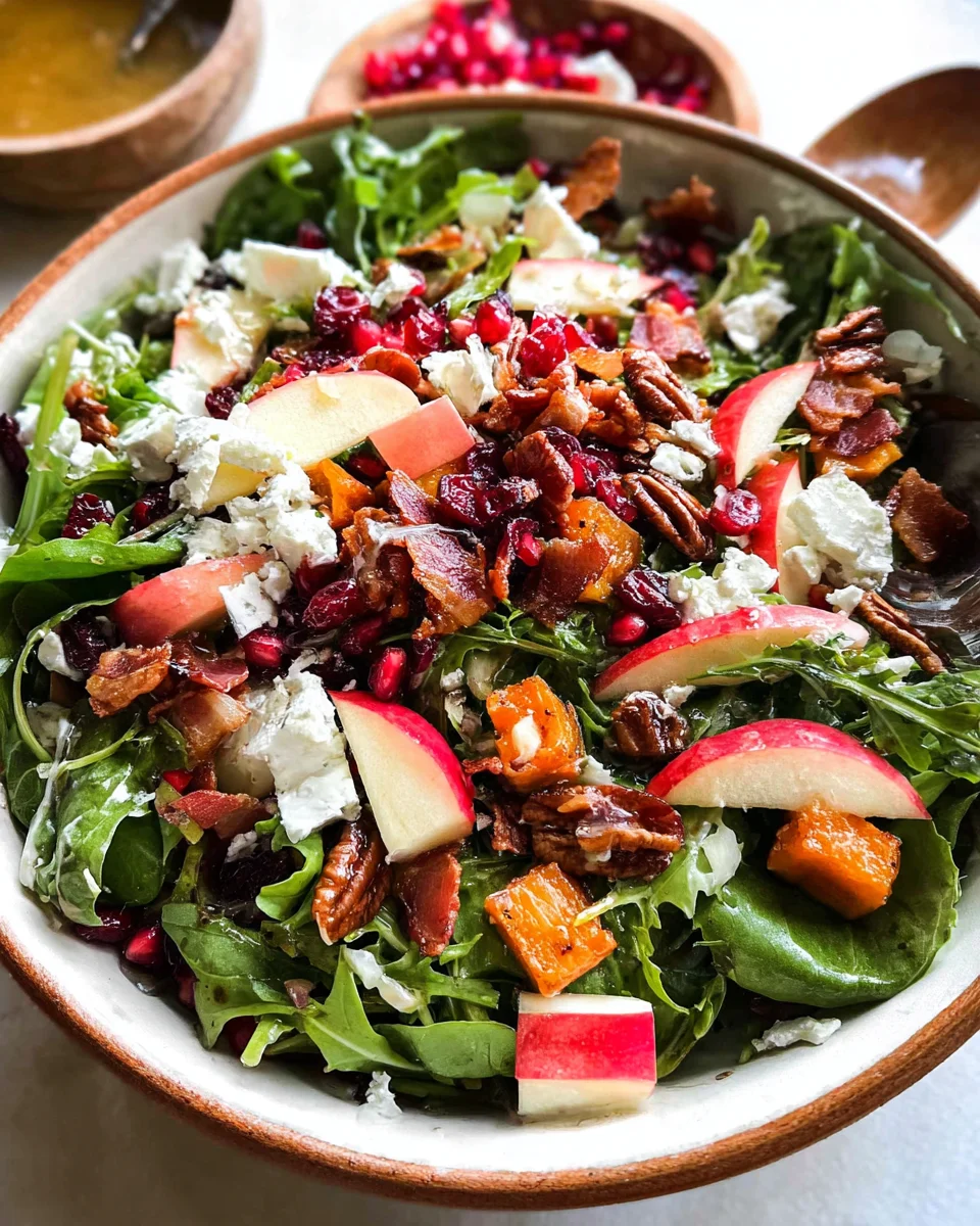 Autumn Salad with Apple Cider Vinaigrette 21 Autumn
