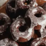 Baked Chocolate Cake Doughnuts