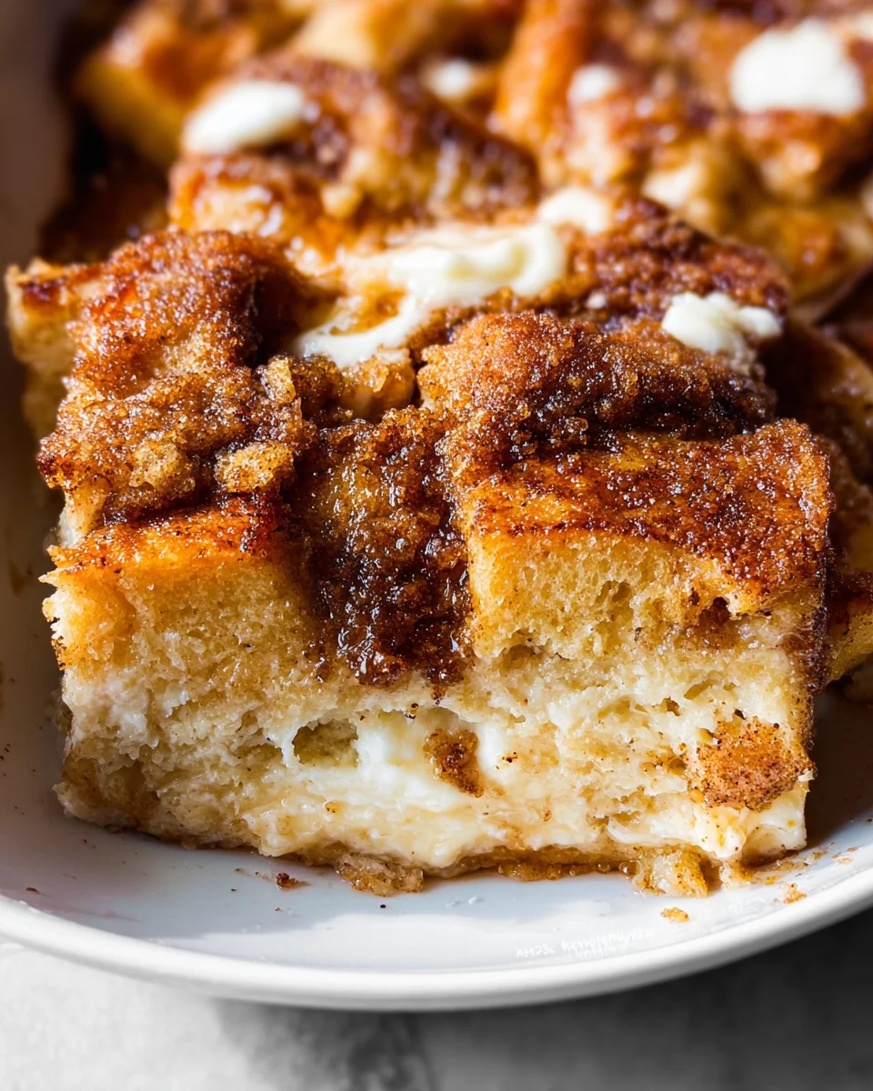 Baked Cream Cheese French Toast Casserole 32 Baked