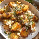 Baked Feta Potatoes