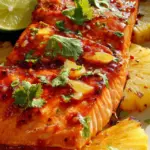 Baked Pineapple Salmon