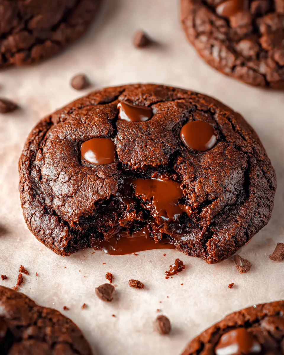 Bakery Style Double Chocolate Chip Cookies 27 Bakery
