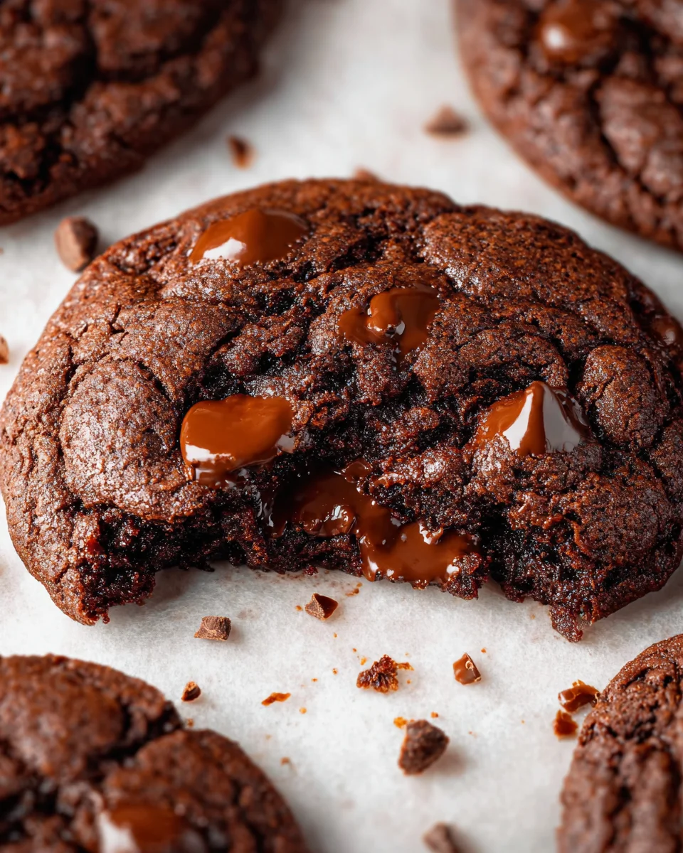 Bakery Style Double Chocolate Chip Cookies 28 Bakery