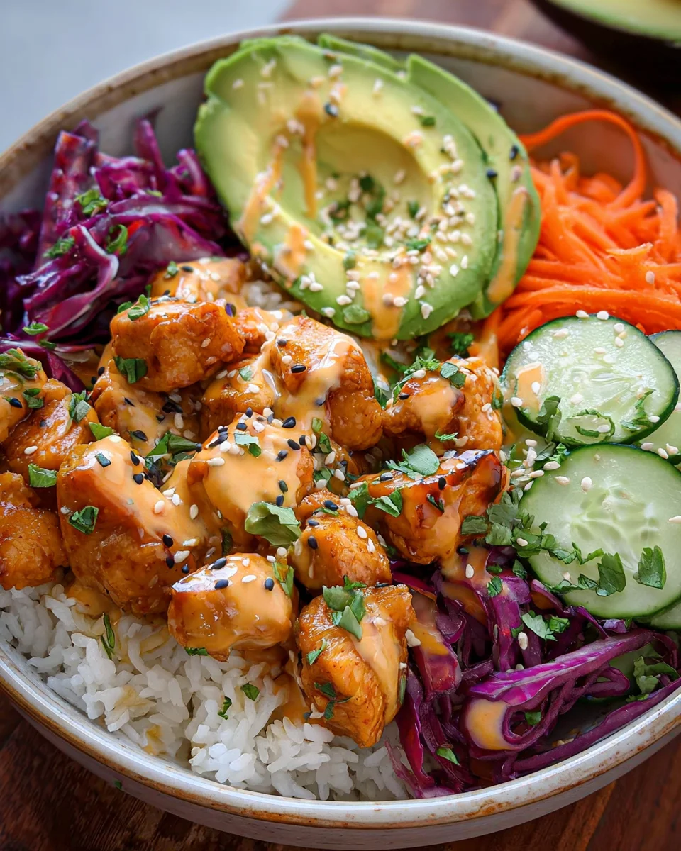 Bang Bang Chicken Bowl 18 Bang