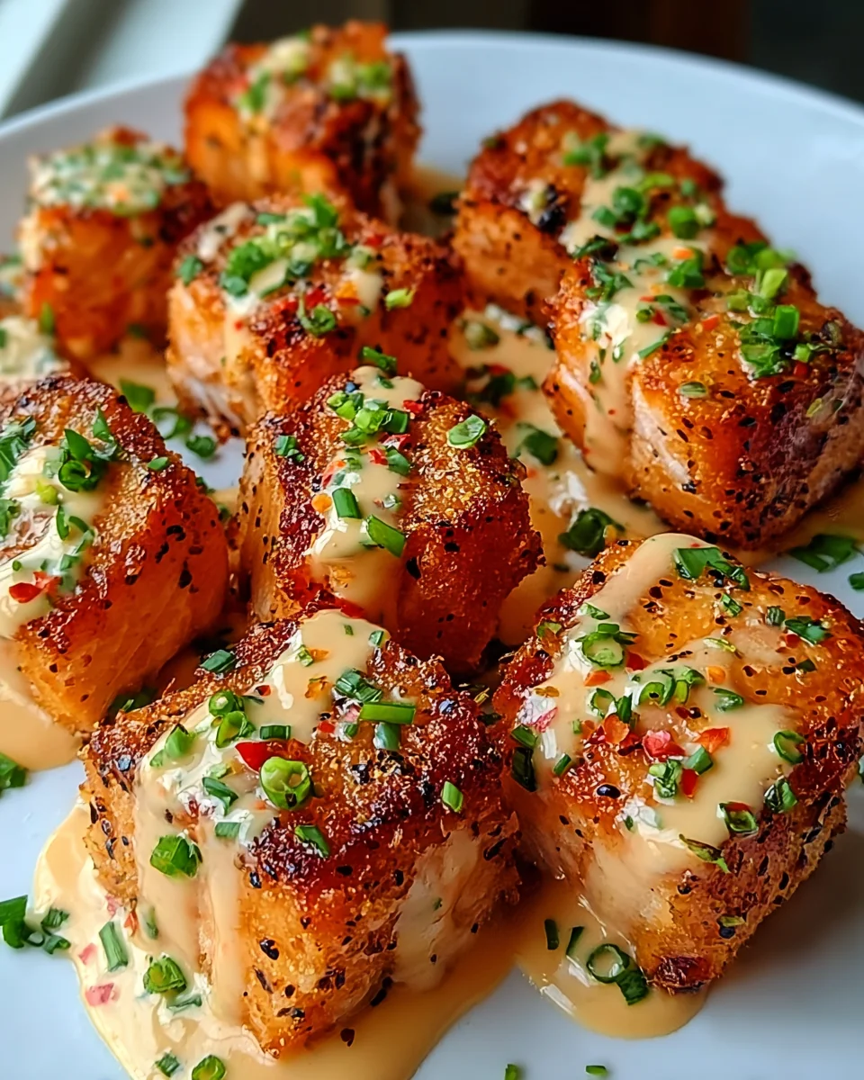 Bang Bang Salmon Bites
