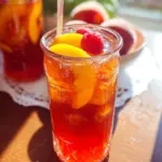 Bellini Peach Raspberry Iced Tea