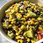 Black Bean Corn Avocado Salad