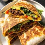 Black Bean Crunch Wrap 33 Black Bean Crunch Wrap
