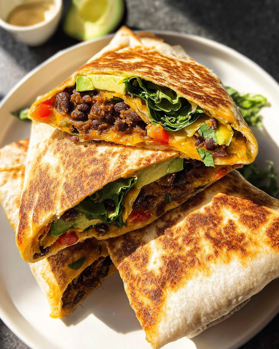 Black Bean Crunch Wrap