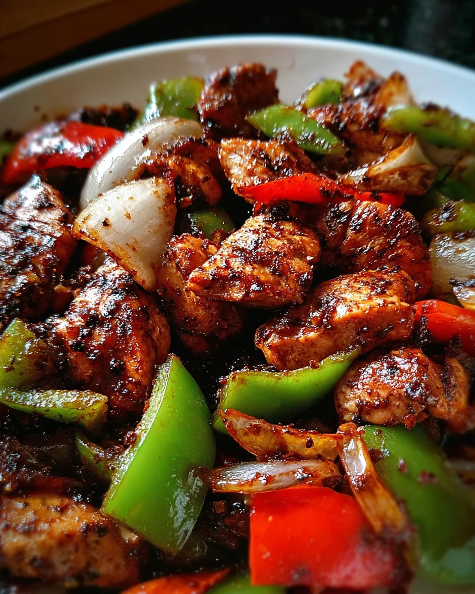 Black Pepper Chicken 28 Black