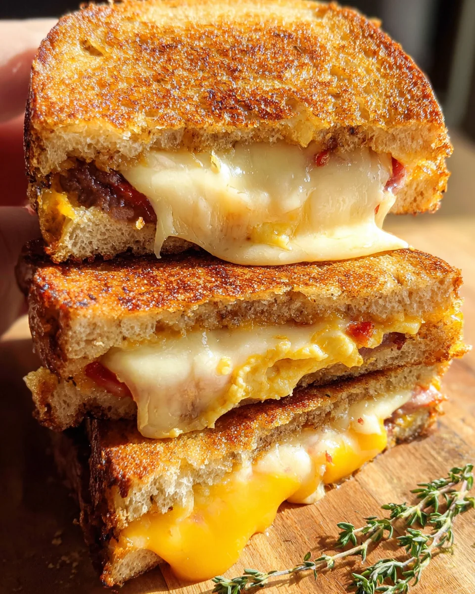 Breakfast Grilled Cheese