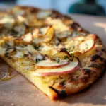 Brie and Apple Flatbread