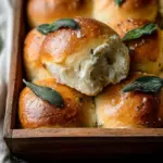 Brown Butter Sage Dinner Rolls