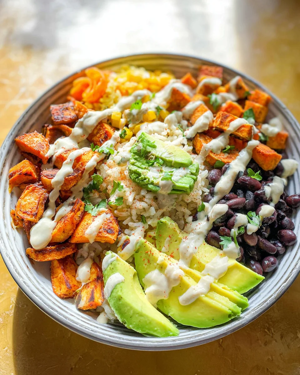 Cajun Sweet Potato Rice Bowl