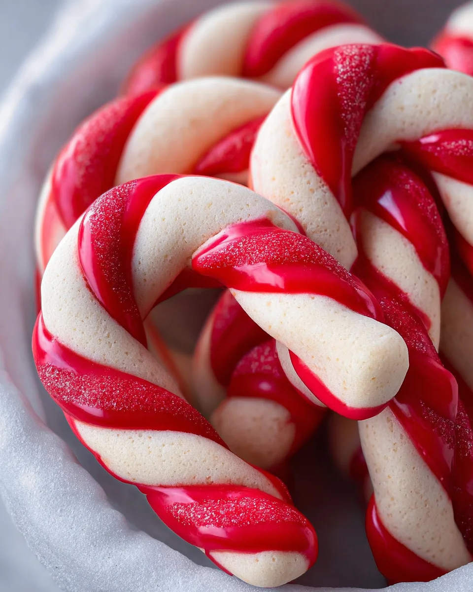 Candy Cane Cookies Recipe