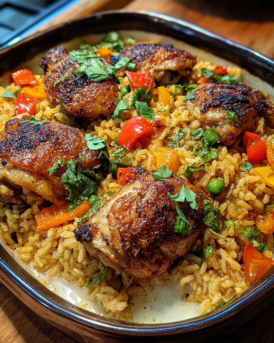 Caribbean Chicken and Rice 36 Caribbean