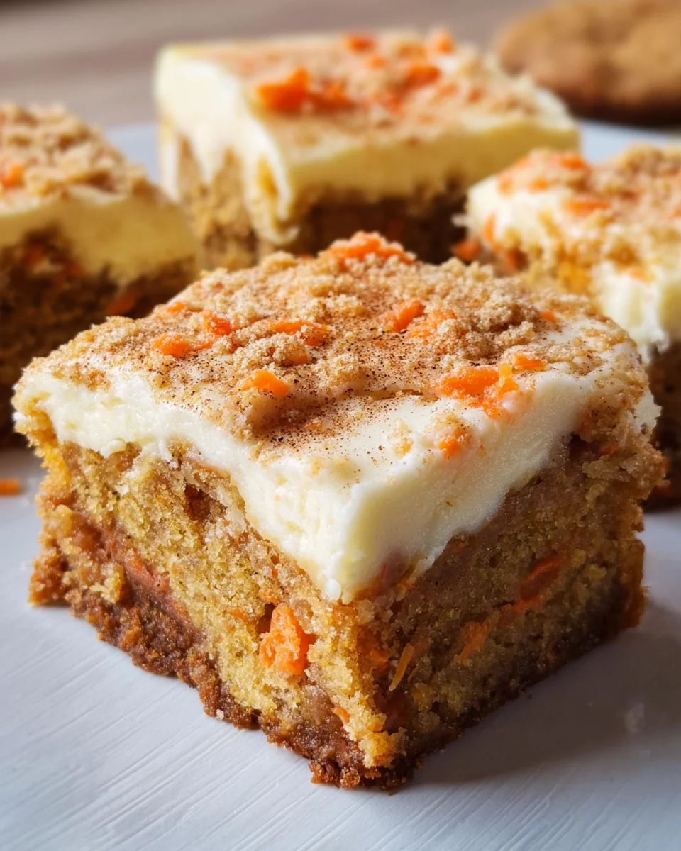 Carrot Cake Bars