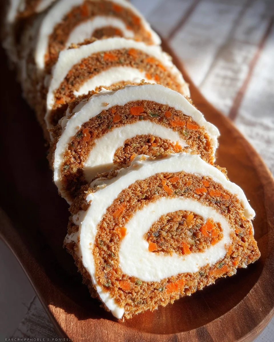 Carrot Cake Roll