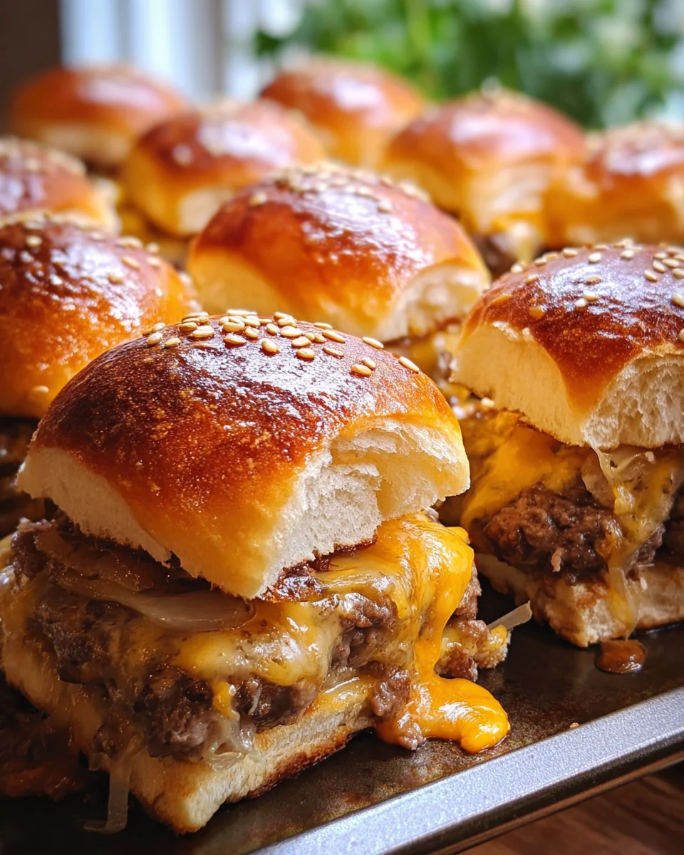 Cheeseburger Sliders 33 Cheeseburger