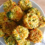 Cheesy Broccoli Quinoa Bites