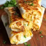 Cheesy Garlic Chicken Wraps 18 Cheesy Garlic Chicken Wraps